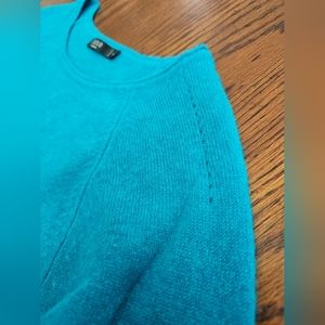 Lusso Cashmere Sweater- Teal- Medium